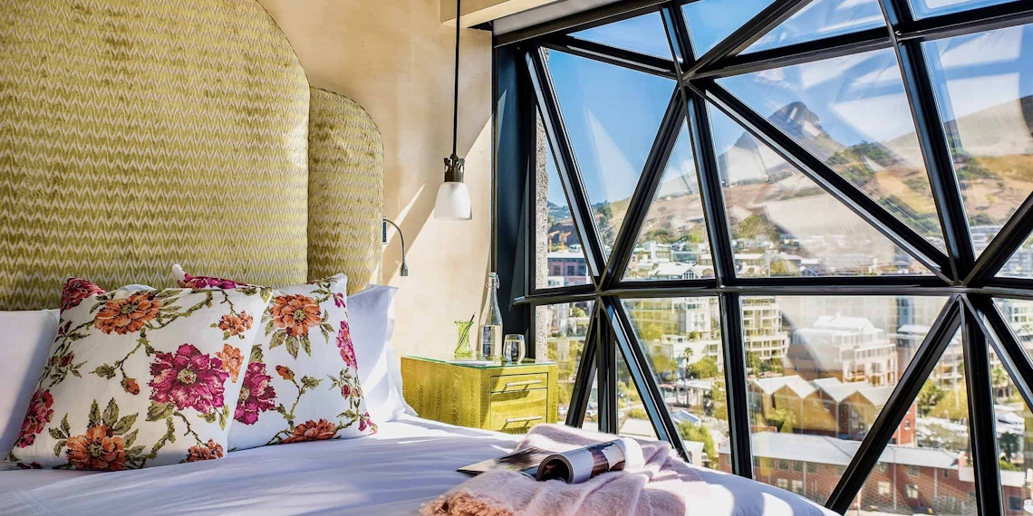 Bedroom with View of Cape Town